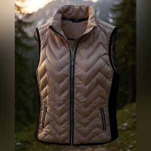 Calvin Klein Women's Dusty Rose Quilted Vest